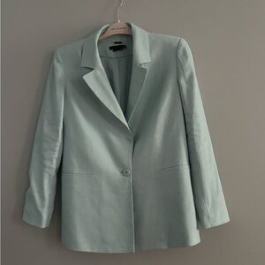 Alice + Olivia Soft Blue Blazer